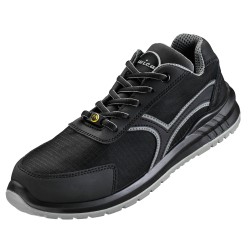 1 Paar SASSNITZ NUOVO Halbschuhe Schwarz/Grau EN ISO 20345 S1P FO SR ESD