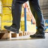 1 Paar SASSNITZ NUOVO Halbschuhe Schwarz/Grau EN ISO 20345 S1P FO SR ESD