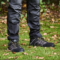 1 Paar ELYSEE Halbschuhe Schwarz-Grau EN ISO 20345 S3 ESD, rutschfest und antistatisch für sicheren Arbeitsschutz