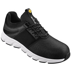 1 Paar WICA Halbschuhe EN ISO 20345 S1P ESD SRA schwarz