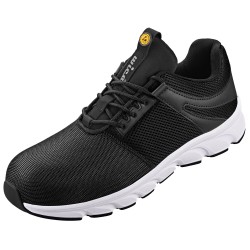 1 Paar WICA Halbschuhe EN ISO 20345 S1P ESD SRA schwarz