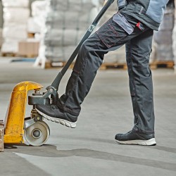 1 Paar WICA Halbschuhe EN ISO 20345 S1P ESD SRA schwarz