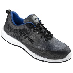 1 Paar WICA Halbschuhe S1P SRA aus grauem und blauem Material