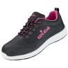 1 Paar WICA Halbschuhe EN ISO 20345 S1P SRA Schwarz/Pink