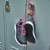 1 Paar WICA Halbschuhe EN ISO 20345 S1P SRA Schwarz/Pink