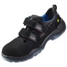 1 Paar Elten Elysee Sandalen aus Schwarz-Blauem Material EN ISO 20345:2011 S1P ESD SRC
