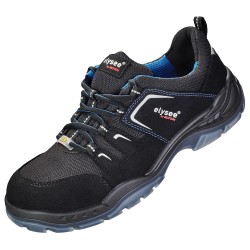 1 Paar ELYSEE® Halbschuhe von Elten, Schwarz/Blau, EN ISO 20345:2011 S1P ESD SRC