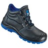 1 Paar CRAFTLAND Schnürstiefel EN ISO 20345 S3 SRC aus hochwertigem Schwarz/Blau Leder