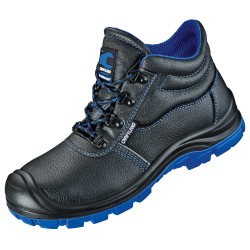 1 Paar CRAFTLAND Schnürstiefel EN ISO 20345 S3 SRC aus hochwertigem Schwarz/Blau Leder