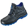 1 Paar CRAFTLAND Schnürstiefel EN ISO 20345 S3 SRC aus hochwertigem Schwarz/Blau Leder