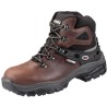 1 Paar Kynox Schnürstiefel Sicherheitsschuhe aus Leder dunkelbraun EN ISO 20345 S3 SRC