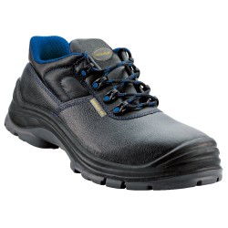 1 Paar WICA Cuxhaven Halbschuhe aus schwarzem Leder, EN ISO 20345 S3, für optimale Sicherheit und Komfort