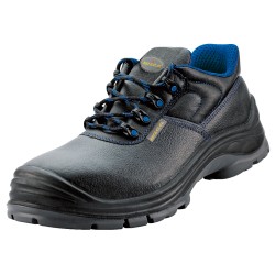 1 Paar WICA Cuxhaven Halbschuhe aus schwarzem Leder, EN ISO 20345 S3, für optimale Sicherheit und Komfort