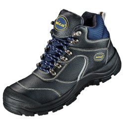 1 Paar WICA Schnürstiefel EN ISO 20345 S3 Schwarz/Blau