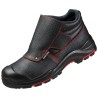 1 Paar CRAFTLAND Schweisser-Stiefel EN ISO 20345 S3 HRO SRC aus schwarzem Leder