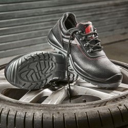 1 Paar Barmbek Nuovo Halbschuhe, CRAFTLAND® S3, schwarz, EN ISO 20345, Grössen 36-52