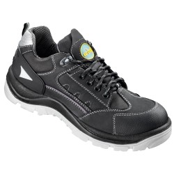 1 Paar CESARO Halbschuhe aus WICA®-Material, schwarz, EN ISO 20345:2011 S3 SRA zertifiziert