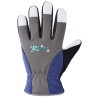 60 Paar SAALBACH ELYSEE® Handschuhe aus Schafsleder und Polyester in Blau/Grau/Natur, Kategorie 2