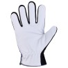 60 Paar SAALBACH ELYSEE® Handschuhe aus Schafsleder und Polyester in Blau/Grau/Natur, Kategorie 2
