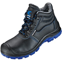 1 Paar CRAFTLAND Winterschnürstiefel S3 SRC aus schwarzem und blauem Material