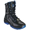 1 Paar CRAFTLAND Schnürstiefel EN ISO 20345 S3S FO SR ESD aus Schwarz/Blauem Material