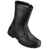 1 Paar Schneeberg Winterschafstiefel Sicherheitsstiefel aus schwarzem Leder mit EN ISO 20345 S3 SRA Zertifizierung