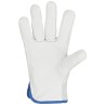 60 Paar Silverstone Stronghand Handschuhe aus Rind-Nappa-Leder in Natur, CAT 2 zertifiziert für hohe
