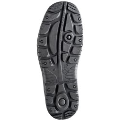 1 Paar Craftland Forst-Schnürstiefel aus robuster Robinie, schwarz, EN ISO 17249 S3, CI, FO, WR, CR, HRO, SRA