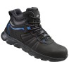 1 Paar WICA Schnürstiefel Sicherheitsstiefel Schwarz/Blau EN ISO 20345:2011 S3 SRC