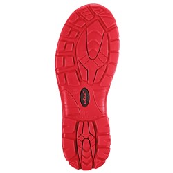 1 Paar WICA Schnürstiefel EN ISO 20345 S3 FO SR ESD Schwarz/Rot