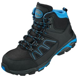 1 Paar WICA Schnürstiefel S3 SRC aus schwarzem und blauem Material
