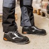 1 Paar ELYSEE S3 Schnürstiefel aus Schwarz/Silber mit EN ISO 20345 S3 SRC Zertifizierung