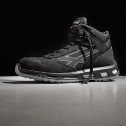 1 Paar U-POWER Schnürstiefel EN ISO 20345 S3 CI SRC ESD schwarz