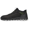 1 Paar JUPITER S3 Halbschuhe Levity-X Schwarz/Grün EN ISO 20345 S3 SRC ESD