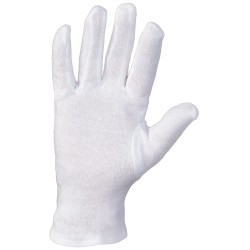 600 Paar ANSHAN GOODJOB Baumwollhandschuhe Trikot weiss Cat 1