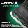 1 Paar Levity-X Halbschuhe S3 ESD Schwarz/Grün EN ISO 20345 SRC