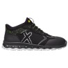 1 Paar Levity-X Halbschuhe EN ISO 20345 S3 SRC ESD Schwarz/Grün