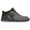 1 Paar NEPTUNE S1P Halbschuhe aus LEVITY-X in Grau/Grün, EN ISO 20345 S1P SRC ESD zertifiziert