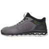 1 Paar NEPTUNE S1P Halbschuhe aus LEVITY-X in Grau/Grün, EN ISO 20345 S1P SRC ESD zertifiziert