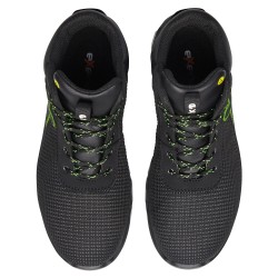1 Paar Levity-X Schnürstiefel EN ISO 20345 S3 SRC ESD schwarz/grün