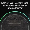 1 Paar Levity-X Schnürstiefel S3 ESD Schwarz/Grün EN ISO 20345 SRC, rutschfest und sicherheitszertifiziert