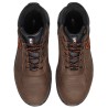 1 Paar Levity-X Schnürstiefel EN ISO 20345 S3 SRC ESD aus braunem und orangefarbenem Material