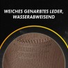 1 Paar Levity-X Schnürstiefel EN ISO 20345 S3 SRC ESD aus braunem und orangefarbenem Material
