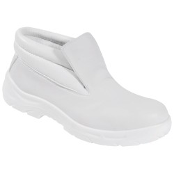 1 Paar LESI Slipper-Stiefel EN ISO 20345 S2 aus hochwertigem Weiss für optimalen Schutz und Komfort