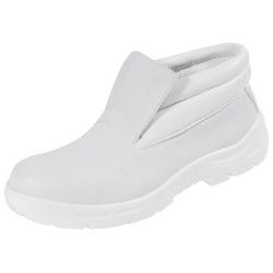 1 Paar LESI Slipper-Stiefel EN ISO 20345 S2 aus hochwertigem Weiss für optimalen Schutz und Komfort