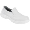 1 Paar VASTO Slipper Sicherheitsschuhe EN ISO 20345 S2 in Weiss mit rutschfester Sohle für optimalen Halt