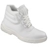 1 Paar Fermo Schnürstiefel aus Leder, weiss, EN ISO 20345 S2 zertifiziert für optimalen Schutz und Komfort