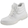 1 Paar Fermo Schnürstiefel aus Leder, weiss, EN ISO 20345 S2 zertifiziert für optimalen Schutz und Komfort