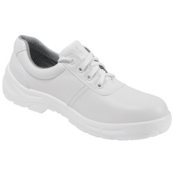 1 Paar Termoli Halbschuhe aus robustem Material in Weiss, EN ISO 20345 S2 zertifiziert für sicheren Einsatz