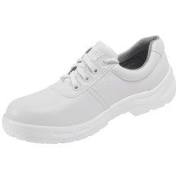 1 Paar Termoli Halbschuhe aus robustem Material in Weiss, EN ISO 20345 S2 zertifiziert für sicheren Einsatz